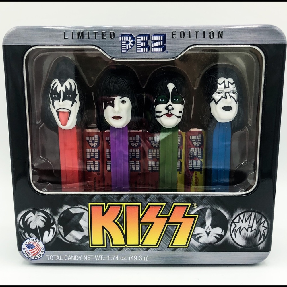 SOLD KISS Collectible Pez Box Unopened